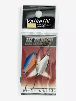 Блесна VALKEIN HI BURST 2.4гр цвет RLT31 Palatinate Blue, Мультицвет
