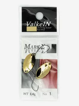 Блесна VALKEIN MARK SIGMA 1.6гр цвет 1, Мультицвет