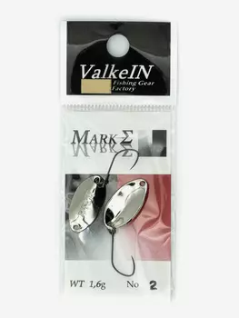 Блесна VALKEIN MARK SIGMA 1.6гр цвет 2, Мультицвет