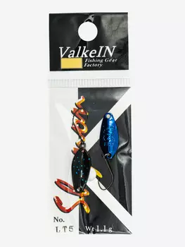 Блесна ValkeIn Shynon, 1.1 гр, LT5, Мультицвет