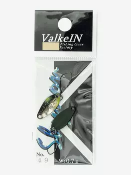 Блесна VALKEIN SHYNON 1.1гр цвет 49, Мультицвет