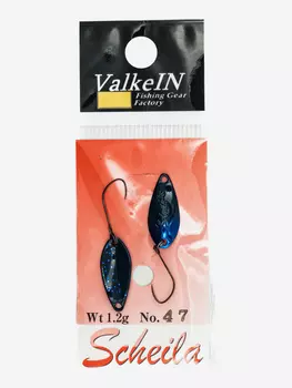 Блесна ValkeIn Sсheila, 1.2 гр, 47, Мультицвет