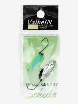 Блесна VALKEIN Sсheila, 1.5 гр, цвет RLT37 Eucalyptus, Мультицвет