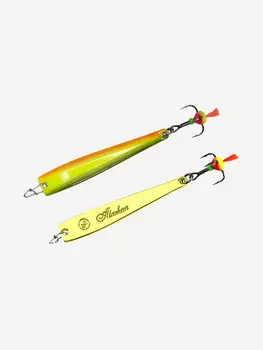 Блесна вертикальная ECOPRO Alaskan, 50мм, 5,5г, FRG, Желтый