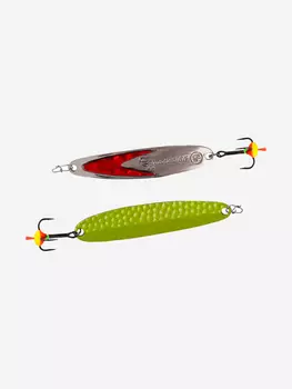 Блесна вертикальная ECOPRO Судачья красный флекс, 65мм, 12г, GB/SRF, Зеленый