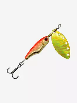 Блесна вращающаяся для рыбалки Mottomo Spin Blade #2+ 12g Gold Gold для спиннинга. Вертушка на голавля, жереха, щуку, окуня, форель, Золотой