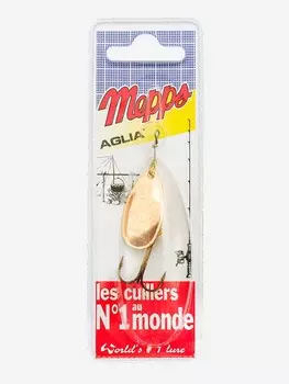 Блесна вращающаяся MEPPS "Aglia CU" №3 (6.5 г) блистер, Красный