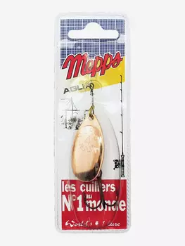 Блесна вращающаяся MEPPS "Aglia CU" №4 (9г) блистер, Красный