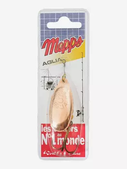 Блесна вращающаяся MEPPS "Aglia CU" №5 (13г) блистер, Красный