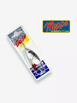 Блесна вращающаяся MEPPS Aglia Long Cast AG №5 24 г. Приманка на щуку, окуня, жереха, Серебряный