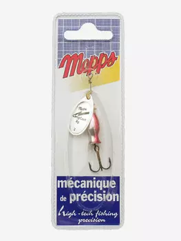 Блесна вращающаяся MEPPS "Aglia LongCast AG" №2 (8 г) блистер, Серебряный