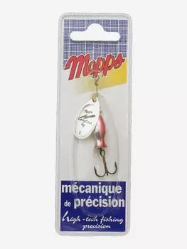 Блесна вращающаяся MEPPS "Aglia LongCast AG" №2 (8г) блистер, Серебряный