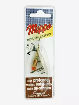 Блесна вращающаяся MEPPS "Aglia Longue AG" №2 (7г) блистер, Серебряный