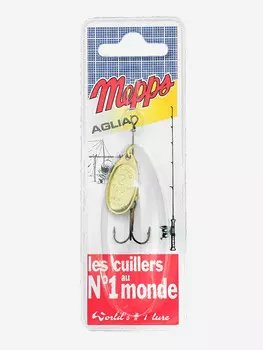 Блесна вращающаяся MEPPS "Aglia OR" №2 (4.5 г) блистер, Золотой