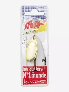 Блесна вращающаяся MEPPS "Aglia OR" №4 (9 г) блистер, Золотой