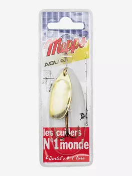 Блесна вращающаяся MEPPS "Aglia OR" №4 (9г) блистер, Золотой