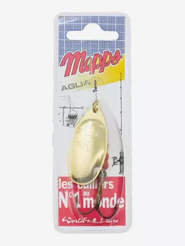 Блесна вращающаяся MEPPS "Aglia OR" №5 (13г) блистер, Золотой