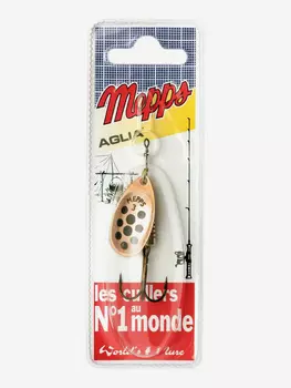 Блесна вращающаяся MEPPS "Aglia PTS Noirs CU" №3 (6,5г) блистер, Красный