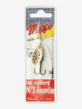 Блесна вращающаяся MEPPS "Aglia PTS Noirs CU" №2 (4,5г) блистер, Красный