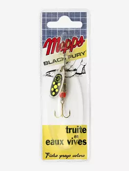 Блесна вращающаяся MEPPS "Black Fury CHART AG" №2 (4.5 г) блистер, Серебряный