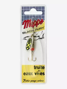 Блесна вращающаяся MEPPS "Black Fury CHART AG" №2 (4,5г) блистер, Серебряный