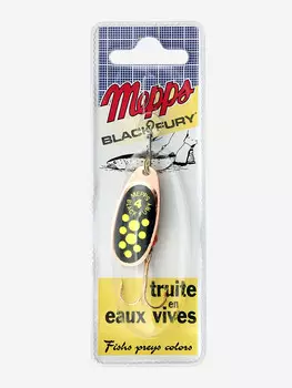 Блесна вращающаяся MEPPS "Black Fury CHART CU" №4 (8 г) блистер, Красный