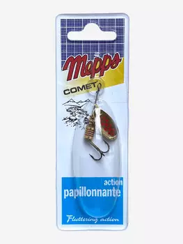 Блесна вращающаяся MEPPS "Comet PTS Rouges OR" №1 (3.5 г) блистер, Золотой