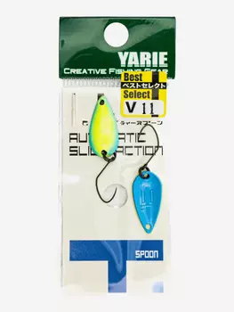 Блесна Yarie №706 T-Spoon, 0.9 гр, V11, Мультицвет