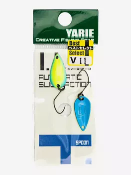 Блесна Yarie №706 T-Spoon, 1.1 гр, V11, Мультицвет