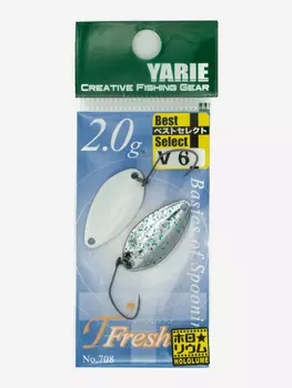 Блесна YARIE №708 T-FRESH 2.0гр цвет V6, Мультицвет