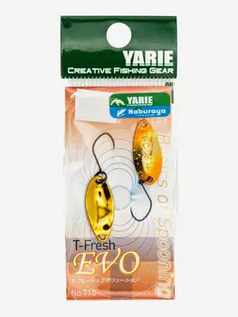 Блесна Yarie №710 T-Fresh EVO, 0.8 г, Split Orange, Мультицвет