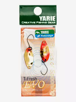 Блесна Yarie №710 T-Fresh EVO, 1.8 г, Split Red, Мультицвет
