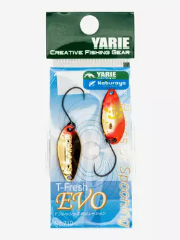 Блесна Yarie №710 T-Fresh EVO, 1.5 гр, Split Red, Мультицвет