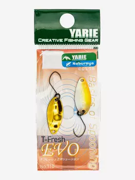 Блесна Yarie №710 T-Fresh EVO, 1.8 г, Golden Pudding, Мультицвет