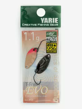 Блесна YARIE №710 T-FRESH EVO 1.1гр цвет BJ-26, Мультицвет