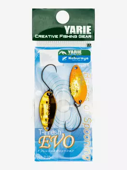 Блесна Yarie №710 T-Fresh EVO, 1.5 гр, Split Orange, Мультицвет