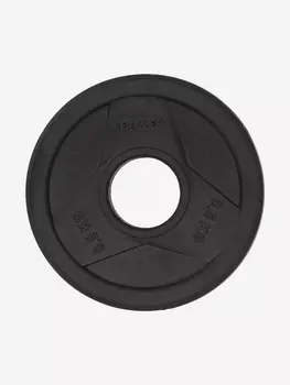 Диск чугунный обрезиненный KETTLER, 0.5 кг, Черный