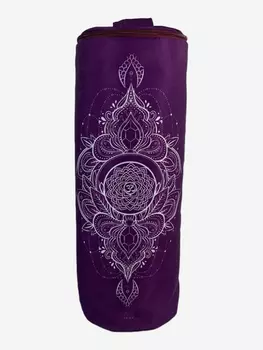 Болстер для йоги из гречихи Чакра Сахасрара фиолетовая BODHI, Фиолетовый