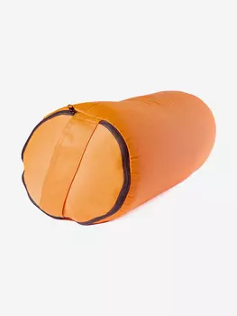 Болстер для йоги, валик для спины, ролл для фитнеса, спортивный ролик массажный, роллер из гречихи, пропс для пилатеса, RamaYoga 50 оранжевый, Оранжевый