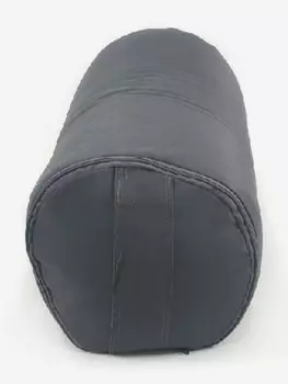 Болстер, валик для йоги из гречихи 50 см (серый) BODHI, Серый