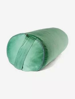 Болстер, валик для йоги из гречихи 50 см (зеленый) BODHI, Зеленый