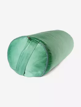 Болстер, валик для йоги из гречихи 60 см (зеленый) BODHI, Зеленый