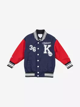 Бомбер "Котофей" для детей, Синий