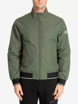 Бомбер мужской EA7 Bomber LUX IDENTITY Jacket, Зеленый
