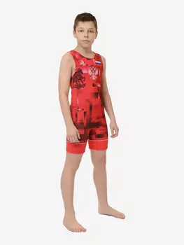 Борцовское трико детское SKAT, Красный