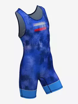 Борцовское трико детское SKAT, Синий