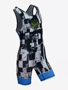 Борцовское трико детское SKAT, Синий