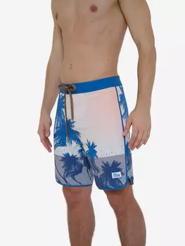Бордшорты мужские Aloha Zone Sunrise, Оранжевый