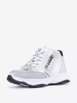 Ботинки для девочки Котофей, Серебряный