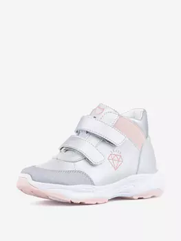 Ботинки для девочки Котофей, Серебряный